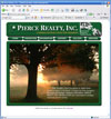 Pierce Realty, Inc. Web Design by Pierce Creative Marketing Service